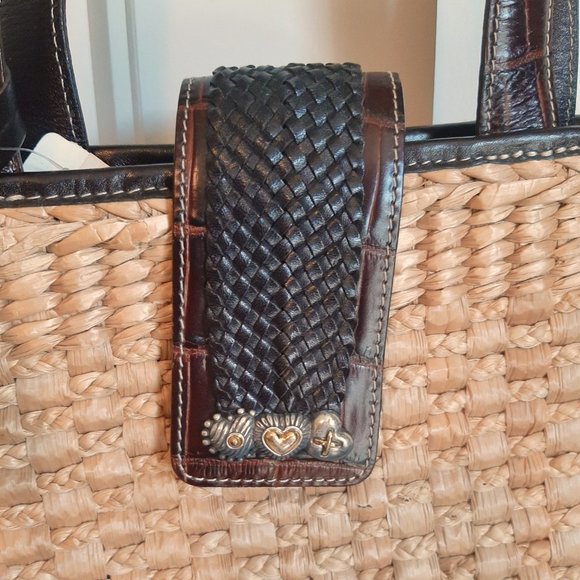 Brighton Straw Tote NWT (See description) - Picture 4 of 10